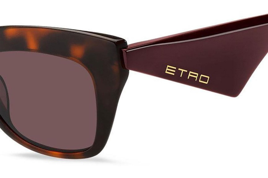 Napszemüvegek Etro ETRO0004/G/S 086/U1 Browline Havana