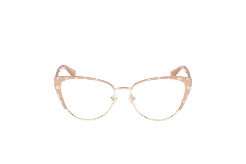 szemüvegeinket Guess GU50121 059 Cat Eye Bézs