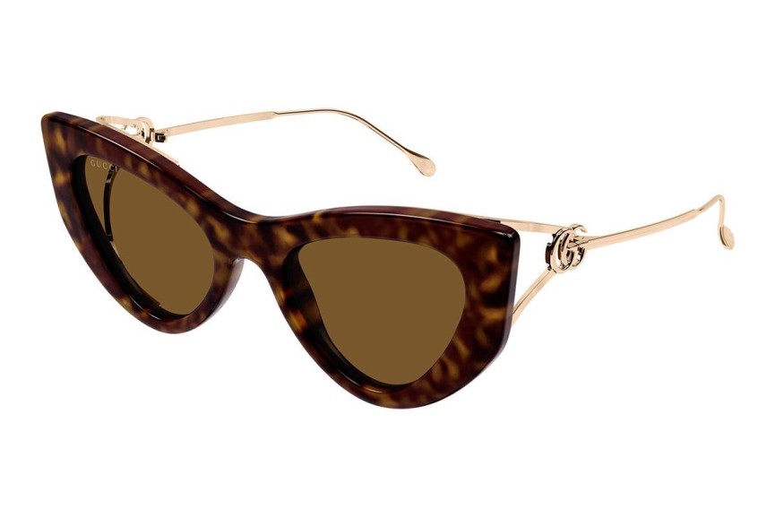 Napszemüvegek Gucci GG1565S 002 Cat Eye Havana