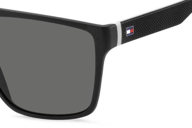 Napszemüvegek Tommy Hilfiger TH1717/S 08A/M9 Polarized Flat Top Fekete