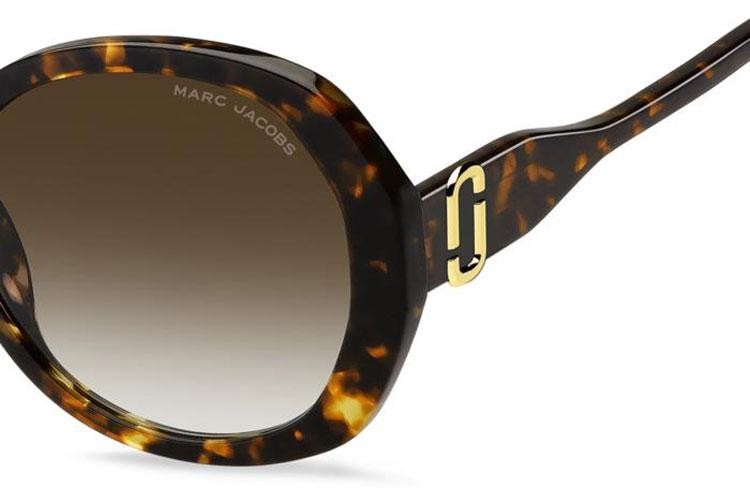 Napszemüvegek Marc Jacobs MARC763/S 086/HA Ovális Havana