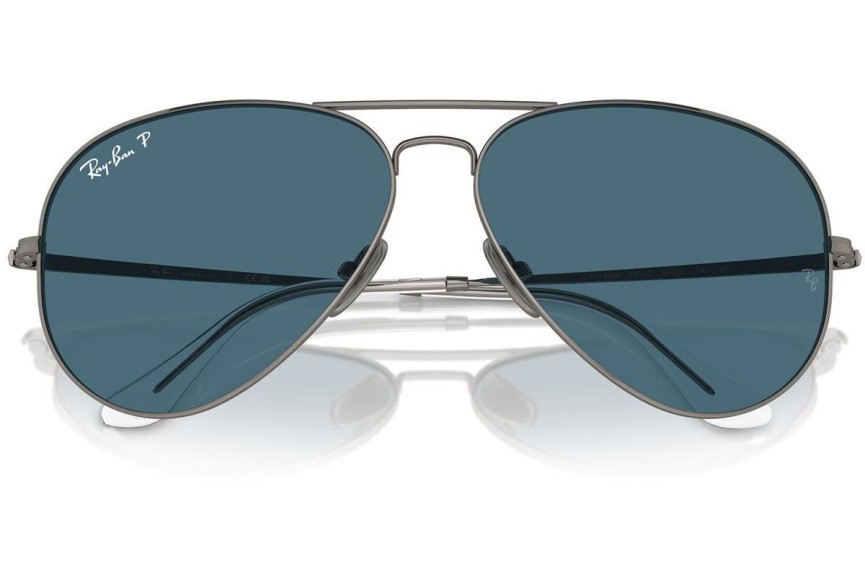 Napszemüvegek Ray-Ban RB8089 165/S2 Polarized Pilota Ezüst