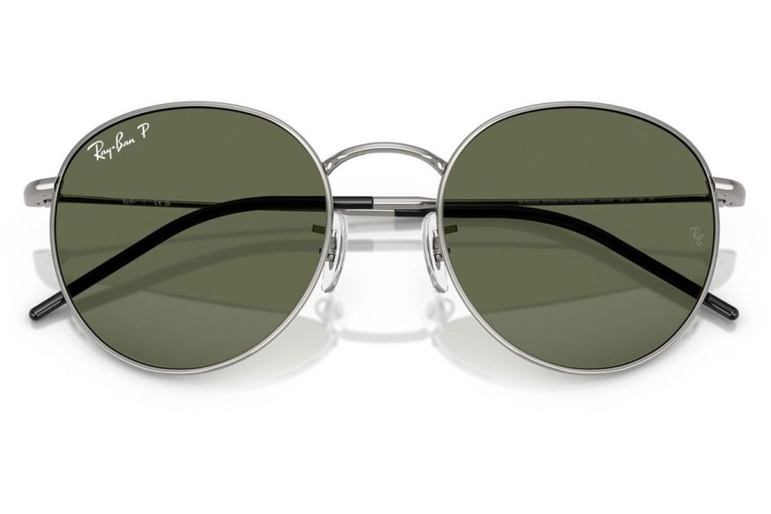 Napszemüvegek Ray-Ban RBR0103S 004/9A Polarized Kerek Szürke