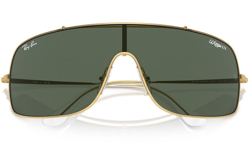 Napszemüvegek Ray-Ban RB3897 001/71 Szogletes Arany