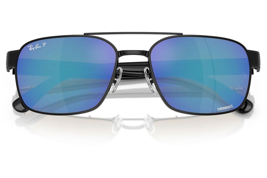 Napszemüvegek Ray-Ban RB3751CH 002/4L Polarized Szogletes Fekete