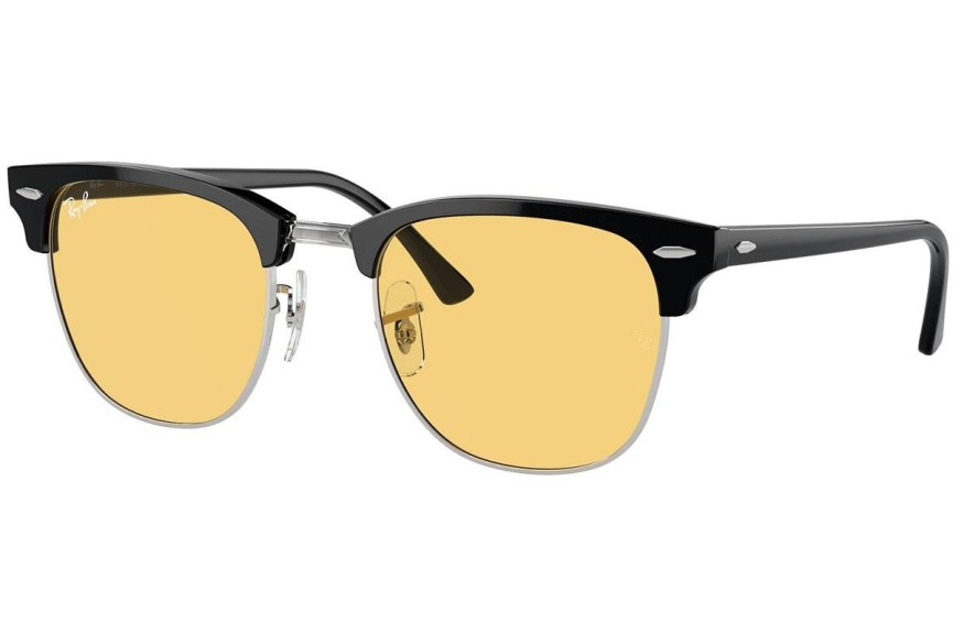 Napszemüvegek Ray-Ban Clubmaster RB3016 1354R6 Browline Ezüst