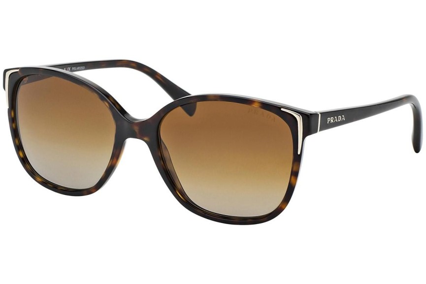 Napszemüvegek Prada PR01OS 2AU6E1 Polarized Oversize Havana