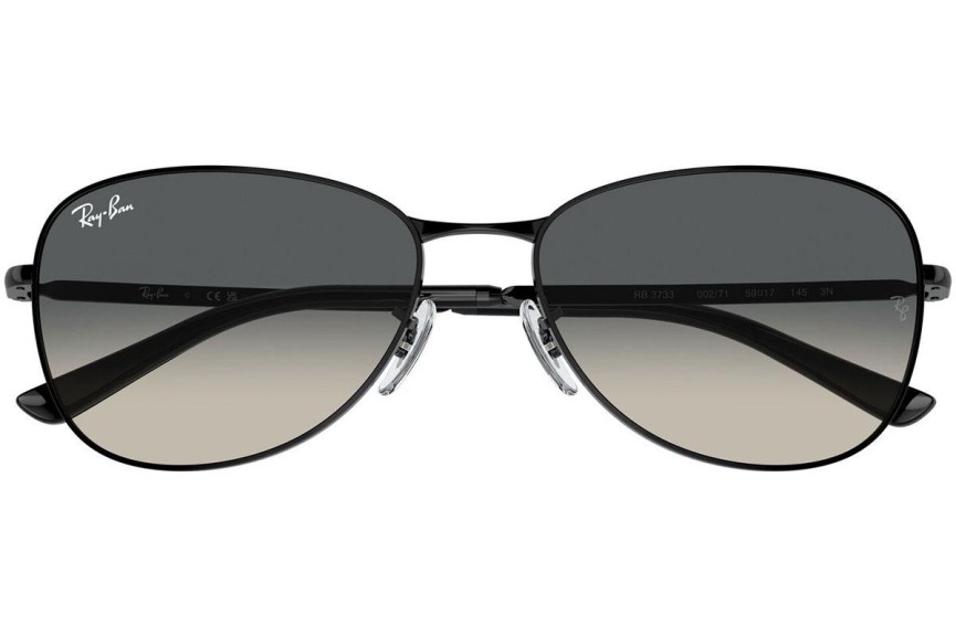 Napszemüvegek Ray-Ban RB3733 002/71 Pilota Fekete