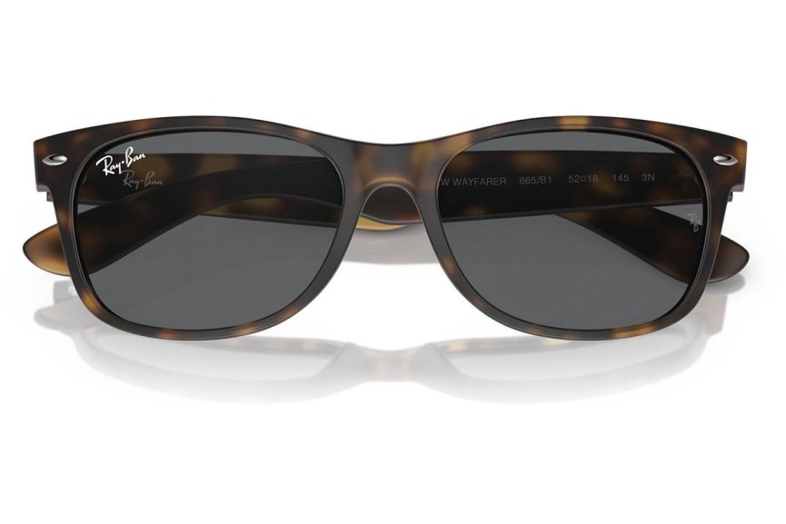 Napszemüvegek Ray-Ban New Wayfarer RB2132 865/B1 Szogletes Havana