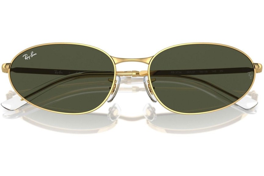 Napszemüvegek Ray-Ban RB3734 001/31 Ovális Arany