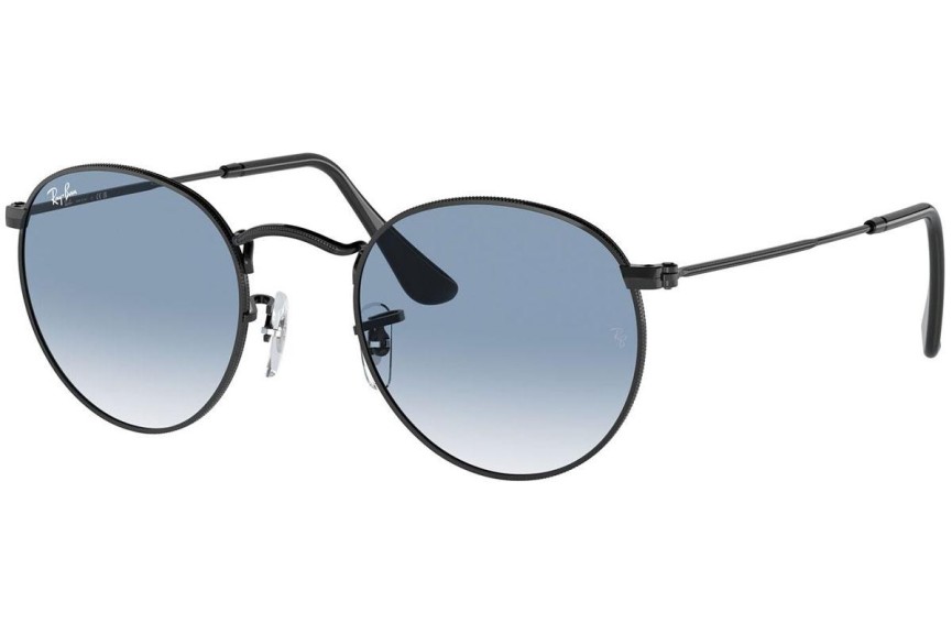 Napszemüvegek Ray-Ban Round Metal RB3447 002/3F Kerek Fekete