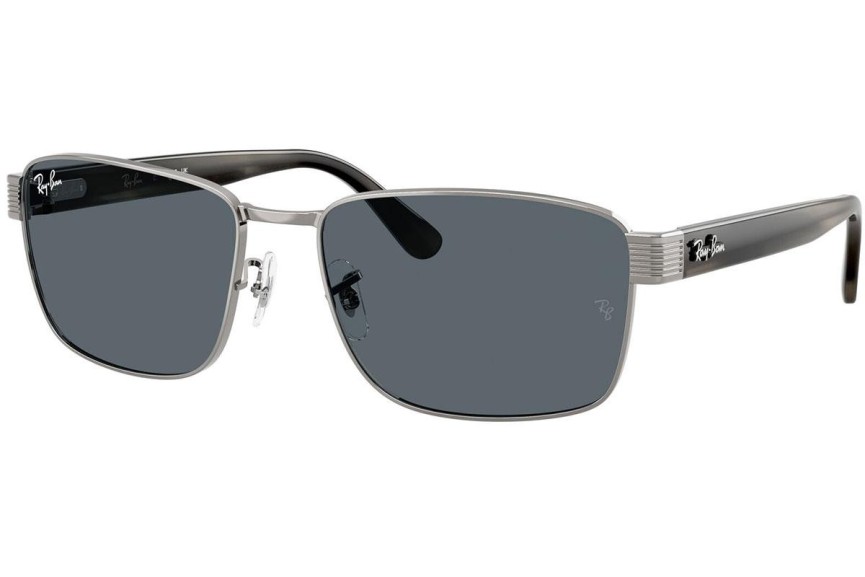 Napszemüvegek Ray-Ban RB3750 004/R5 Szogletes Szürke