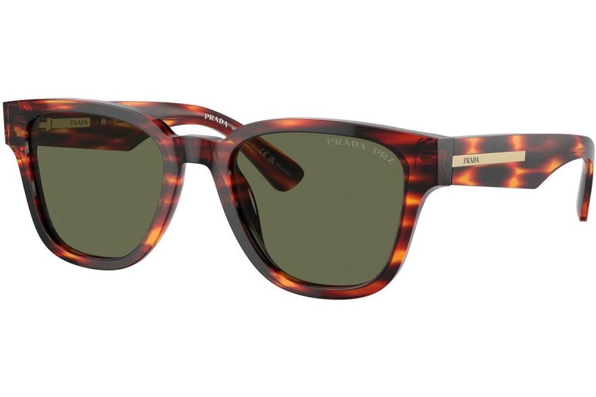 Napszemüvegek Prada PRA04SF 13O03R Polarized Szogletes Havana