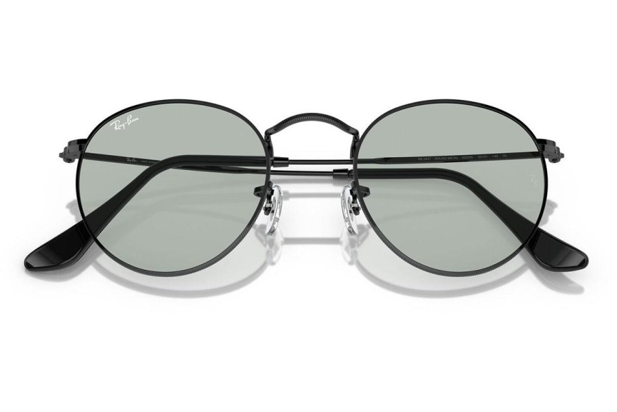 Napszemüvegek Ray-Ban Round Metal RB3447 002/R5 Kerek Fekete