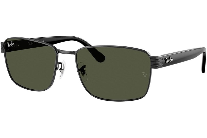 Napszemüvegek Ray-Ban RB3750 002/31 Szogletes Fekete