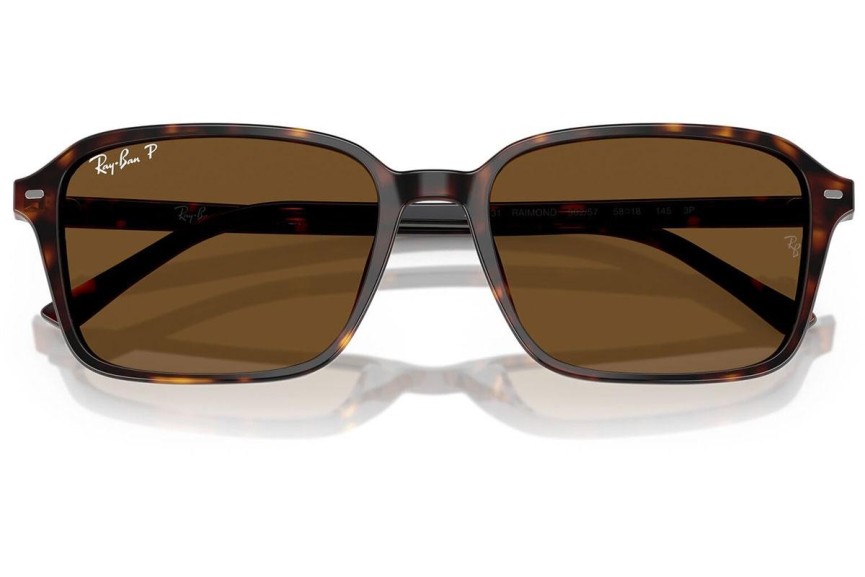 Napszemüvegek Ray-Ban RB2231 902/57 Polarized Szogletes Havana