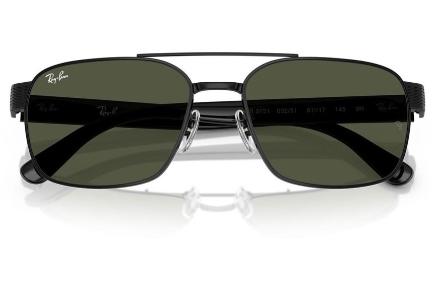 Napszemüvegek Ray-Ban RB3751 002/31 Szogletes Fekete