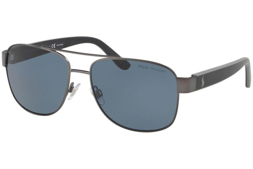 Napszemüvegek Polo Ralph Lauren PH3122 915781 Polarized Pilota Szürke