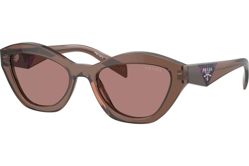 Napszemüvegek Prada PRA02S 17O60B Cat Eye Barna