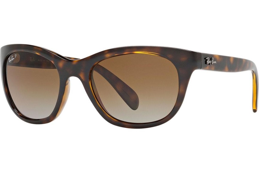 Napszemüvegek Ray-Ban RB4216 710/T5 Polarized Cat Eye Havana