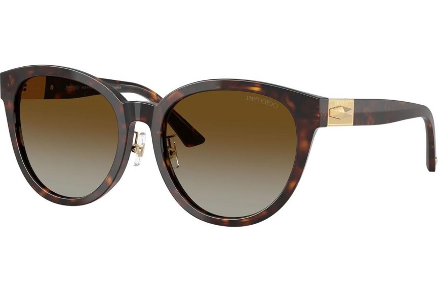 Napszemüvegek Jimmy Choo JC5032D 5002T5 Polarized Cat Eye Havana