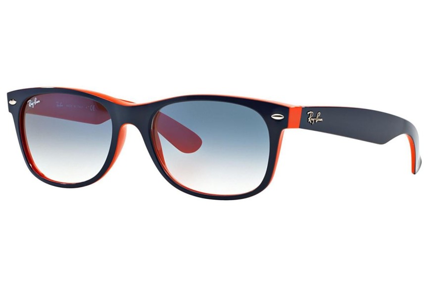 Napszemüvegek Ray-Ban New Wayfarer Color Mix RB2132 789/3F Szogletes Kék