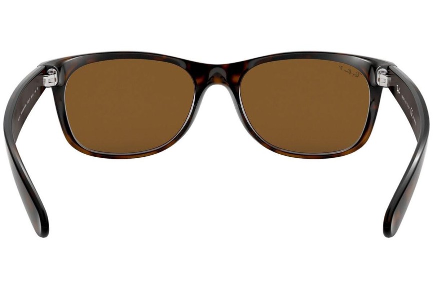 Napszemüvegek Ray-Ban New Wayfarer RB2132 902/57 Polarized Szogletes Havana