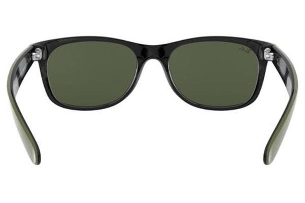 Napszemüvegek Ray-Ban New Wayfarer RB2132 646531 Szogletes Zöld