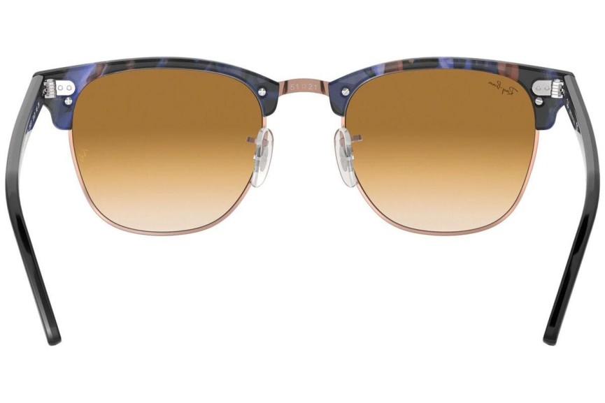 Napszemüvegek Ray-Ban Clubmaster Fleck RB3016 125651 Browline Kék