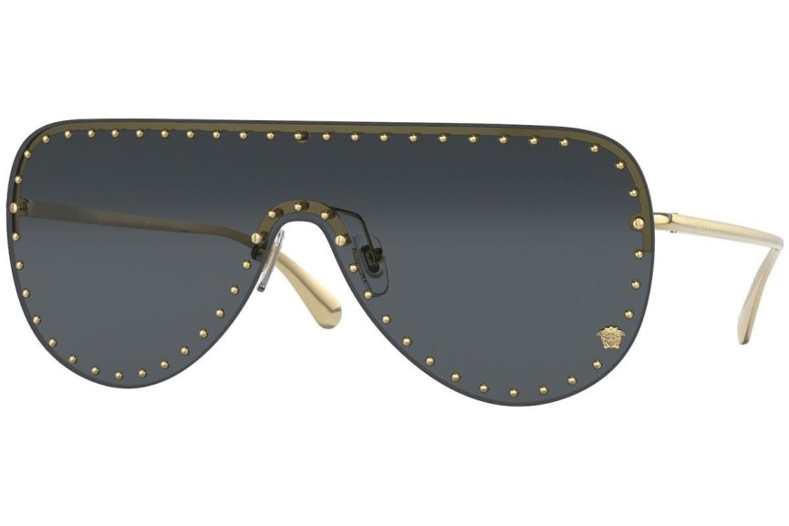 Napszemüvegek Versace VE2230B 100287 Single Lens | Shield Arany