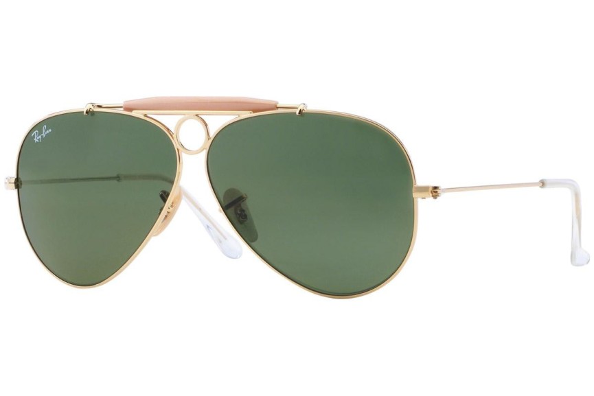 Napszemüvegek Ray-Ban Shooter Havana Collection RB3138 001 Pilota Arany