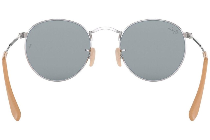 Napszemüvegek Ray-Ban Round Metal Evolve RB3447 9065I5 Kerek Ezüst