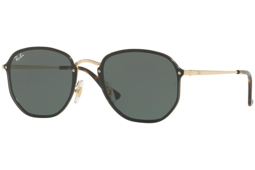 Napszemüvegek Ray-Ban Blaze Hexagonal Blaze Collection RB3579N 001/71 Szogletes Fekete