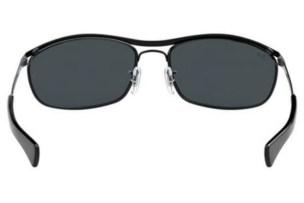 Napszemüvegek Ray-Ban Olympian I Deluxe RB3119M 002/R5 Pillow Fekete