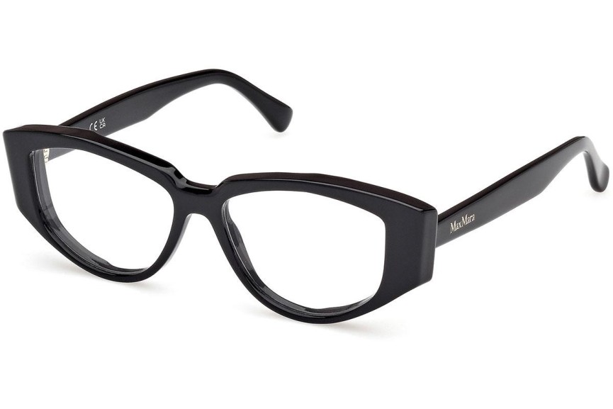 szemüvegeinket Max Mara MM5159 001 Cat Eye Fekete