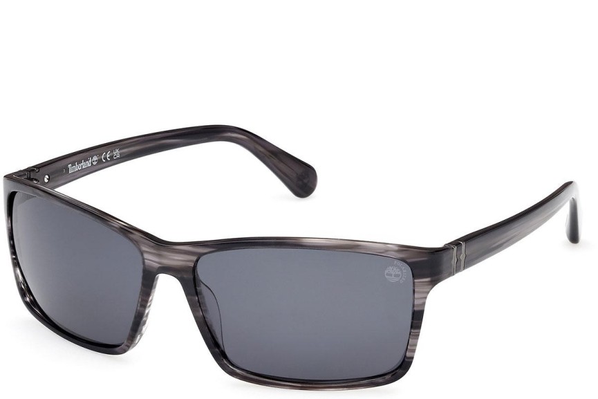 Napszemüvegek Timberland TB00032 01R Polarized Szogletes Szürke