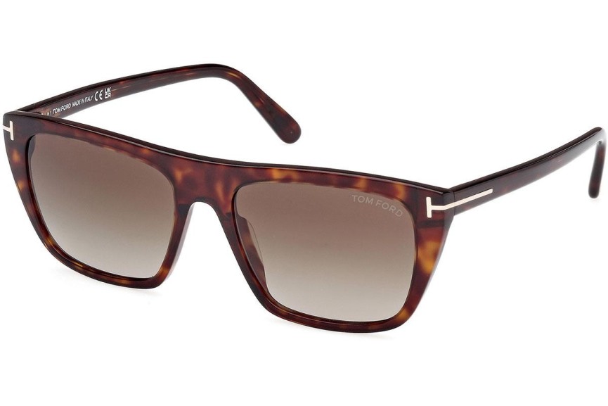 Napszemüvegek Tom Ford Aslan FT1175 52B Szogletes Havana