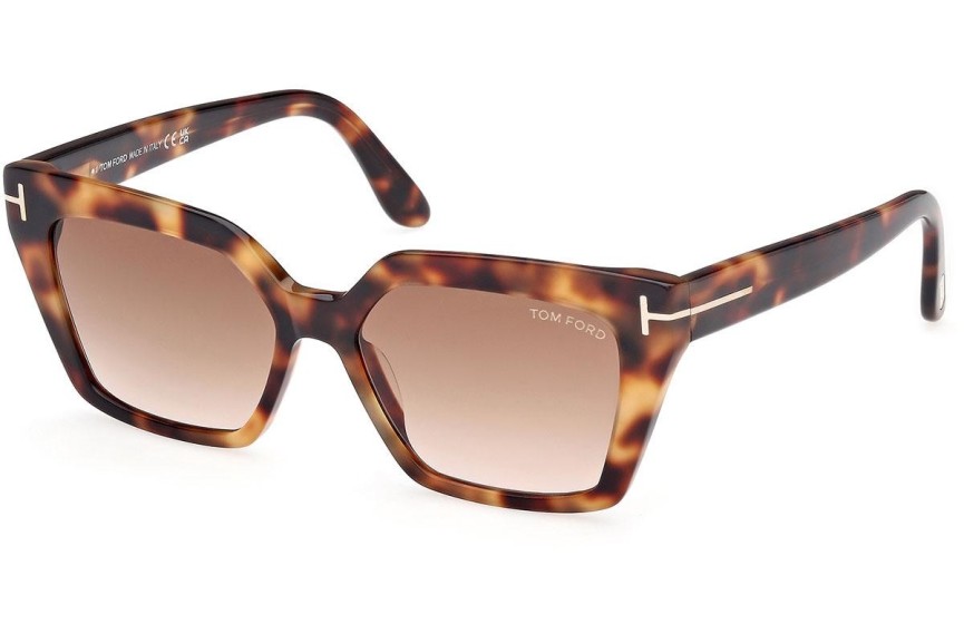 Napszemüvegek Tom Ford FT1030 53F Cat Eye Havana