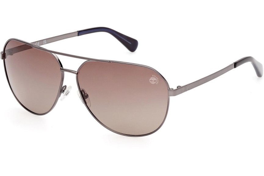 Napszemüvegek Timberland TB00029 06H Polarized Pilota Ezüst