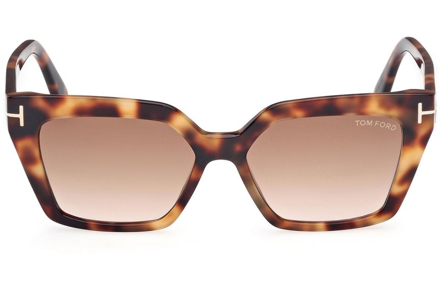 Napszemüvegek Tom Ford FT1030 53F Cat Eye Havana