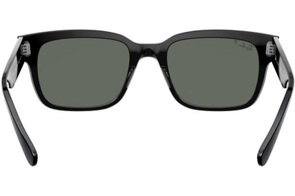 Napszemüvegek Ray-Ban Jeffrey RB2190 901/58 Polarized Szogletes Fekete