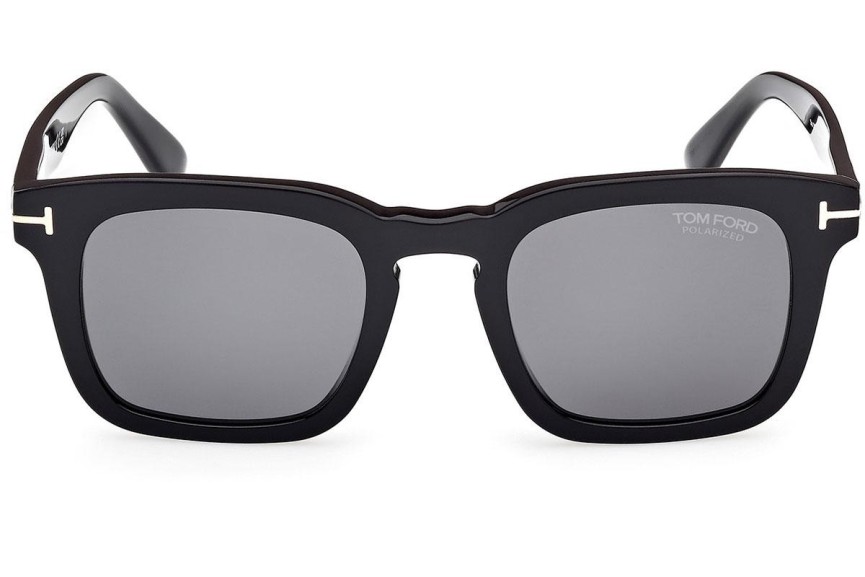 Napszemüvegek Tom Ford Dax FT0751 01D Polarized Szogletes Fekete