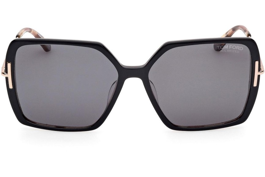 Napszemüvegek Tom Ford FT1039 05D Polarized Szogletes Fekete