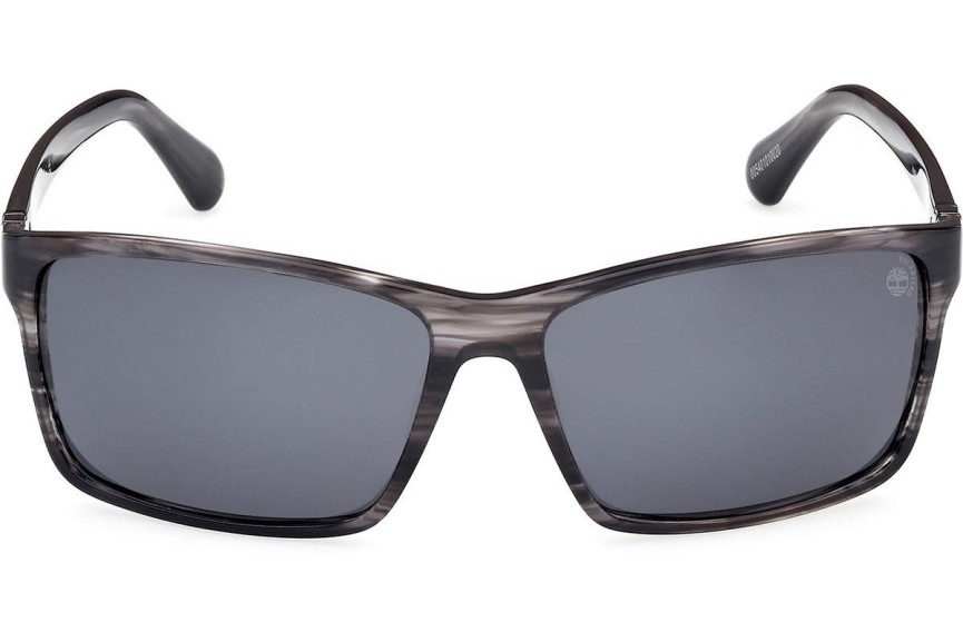 Napszemüvegek Timberland TB00032 01R Polarized Szogletes Szürke