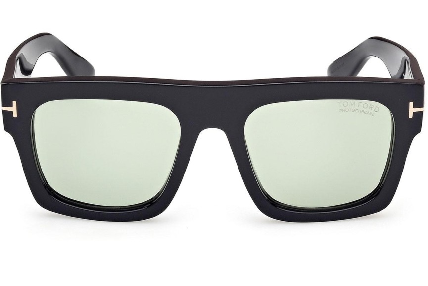 Napszemüvegek Tom Ford Fausto FT0711 01N Flat Top Fekete