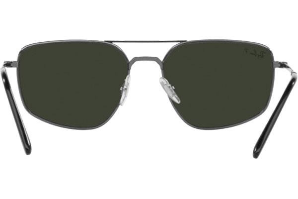 Napszemüvegek Ray-Ban RB3666 004/N5 Polarized Pillow Szürke