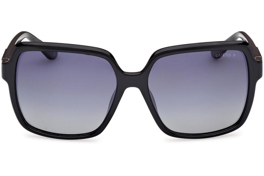 Napszemüvegek Guess GU00157 01D Polarized Szogletes Fekete