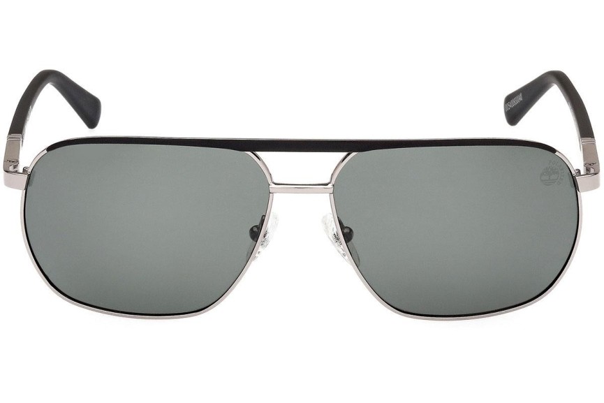 Napszemüvegek Timberland TB00027 08R Polarized Szogletes Ezüst