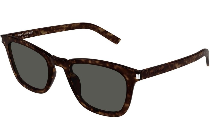 Napszemüvegek Saint Laurent SL716SLIM 002 Szogletes Havana