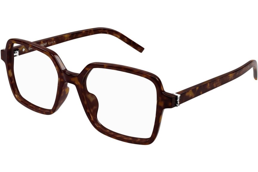 szemüvegeinket Saint Laurent SLM139 002 Szogletes Havana